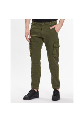 Alpha Industries Текстилни панталони Army 196210 Зелен Regular Fit - Pepit.bg