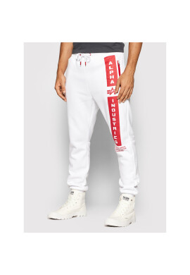 Alpha Industries Долнище анцуг Defense 198372 Бял Regular Fit - Pepit.bg