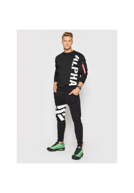 Alpha Industries Долнище анцуг Side Logo 118362 Черен Slim Fit - Pepit.bg