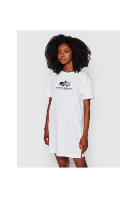 Alpha Industries Ежедневна рокля Basic 116055 Бял Regular Fit - Pepit.bg