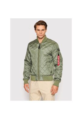 Alpha Industries Яке бомбър 106112 Зелен Regular Fit - Pepit.bg