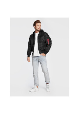 Alpha Industries Яке бомбър Back Print 128113 Черен Regular Fit - Pepit.bg