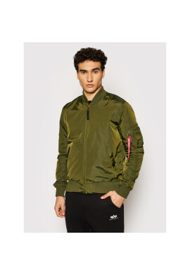 Alpha Industries Яке бомбър Ma-1 191103 Зелен Regular Fit - Pepit.bg