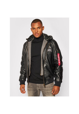 Alpha Industries Кожено яке Ma-1 D-Tec 193129 Черен Regular Fit - Pepit.bg