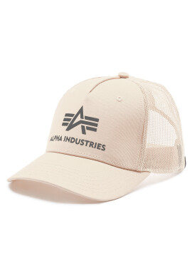 Alpha Industries Шапка с козирка Basic 186902 Екрю - Pepit.bg