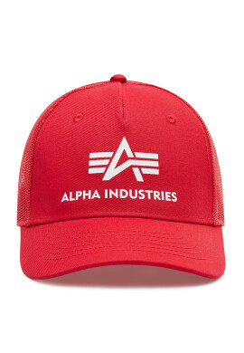Alpha Industries Шапка с козирка Basic Trucker 186902 Червен - Pepit.bg
