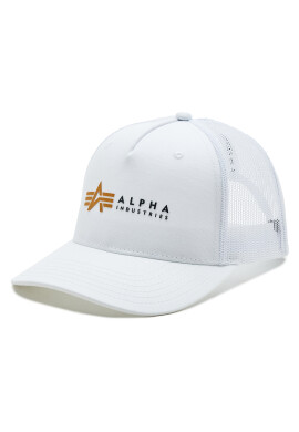 Alpha Industries Шапка с козирка Label 106901 Бял - Pepit.bg