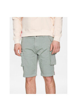 Alpha Industries Шорти от плат Crew 176203 Зелен Slim Fit - Pepit.bg