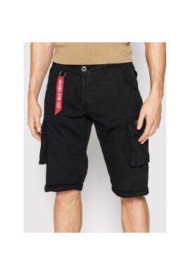 Alpha Industries Шорти от плат Jet 191200 Черен Regular Fit - Pepit.bg