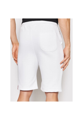 Alpha Industries Спортни шорти Basic 116363 Бял Regular Fit - Pepit.bg