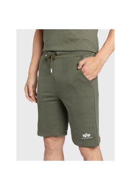 Alpha Industries Спортни шорти Basic 116363 Зелен Regular Fit - Pepit.bg