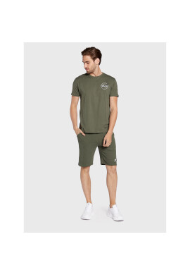 Alpha Industries Спортни шорти Basic 116363 Зелен Regular Fit - Pepit.bg