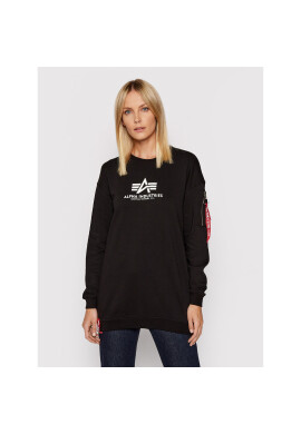 Alpha Industries Суитшърт Basic 128053 Черен Oversize - Pepit.bg