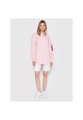 Alpha Industries Суитшърт Basic 128053 Розов Oversize - Pepit.bg