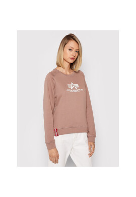 Alpha Industries Суитшърт New Basic 196031 Кафяв Regular Fit - Pepit.bg