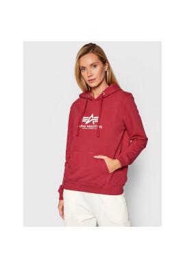 Alpha Industries Суитшърт New Basic 196032 Червен Regular Fit - Pepit.bg