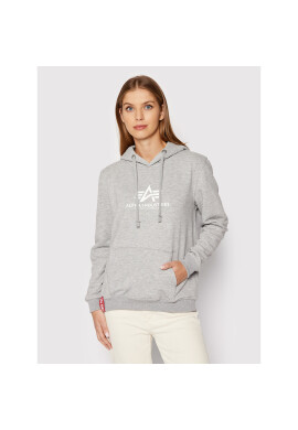 Alpha Industries Суитшърт New Basic 196032 Сив Regular Fit - Pepit.bg