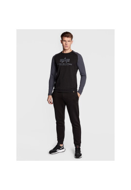 Alpha Industries Тениска с дълъг ръкав Basic 176531 Черен Regular Fit - Pepit.bg