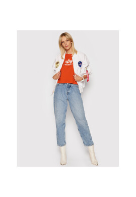 Alpha Industries Тишърт Basic 116050 Червен Oversize - Pepit.bg