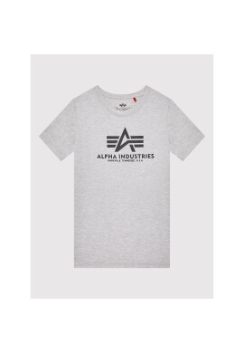 Alpha Industries Тишърт Basic 196703 Сив Regular Fit - Pepit.bg