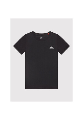 Alpha Industries Тишърт Basic Small Logo 196704 Черен Regular Fit - Pepit.bg