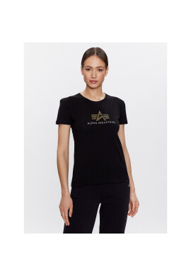 Alpha Industries Тишърт Crystal 136063 Черен Regular Fit - Pepit.bg