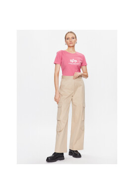 Alpha Industries Тишърт New Basic 196051 Розов Regular Fit - Pepit.bg