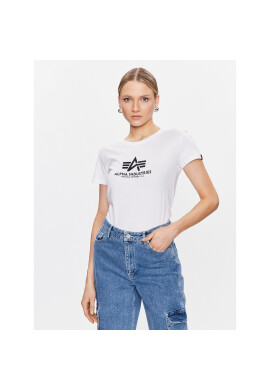 Alpha Industries Тишърт New Basic 196051 Бял Regular Fit - Pepit.bg