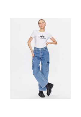 Alpha Industries Тишърт New Basic 196051 Бял Regular Fit - Pepit.bg