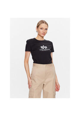 Alpha Industries Тишърт New Basic T Wmn Черен Regular Fit - Pepit.bg