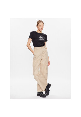 Alpha Industries Тишърт New Basic T Wmn Черен Regular Fit - Pepit.bg