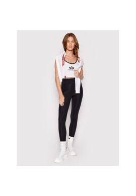 Alpha Industries топ Basic 106080 Бял Slim Fit - Pepit.bg