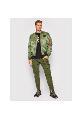 Alpha Industries Яке бомбър College 118112 Зелен Regular Fit - Pepit.bg