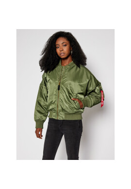 Alpha Industries Яке бомбър Ma-1 128001 Зелен Oversize - Pepit.bg