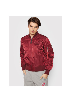 Alpha Industries Яке бомбър Ma-1 D-Tec 183110 Бордо Regular Fit - Pepit.bg