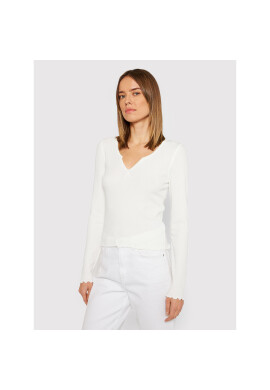 American Eagle Блуза 037-3376-7941 Бял Slim Fit - Pepit.bg