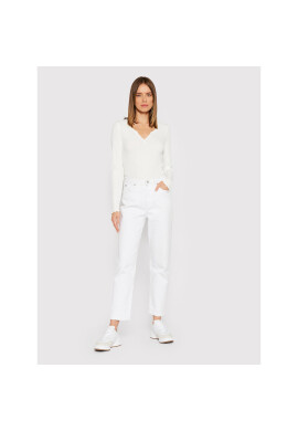 American Eagle Блуза 037-3376-7941 Бял Slim Fit - Pepit.bg
