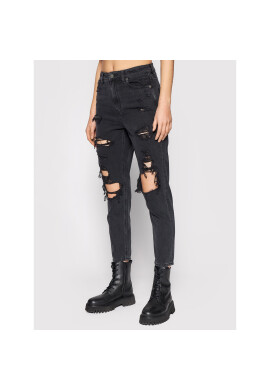 American Eagle Дънки 043-0436-3036 Черен Mom Fit - Pepit.bg