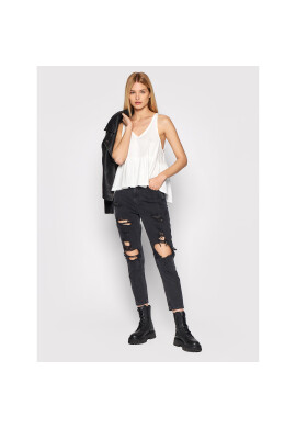 American Eagle Дънки 043-0436-3036 Черен Mom Fit - Pepit.bg