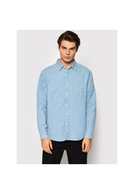 American Eagle дънкова риза 015-2151-5401 Син Regular Fit - Pepit.bg