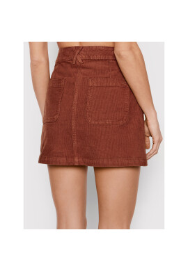 American Eagle Мини пола 033-9332-6340 Кафяв Regular Fit - Pepit.bg