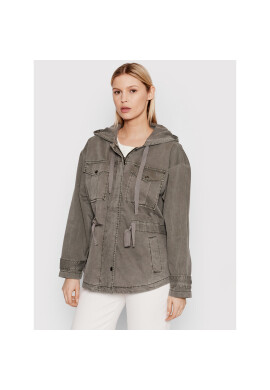 American Eagle Преходно яке 038-1383-3018 Зелен Oversize - Pepit.bg