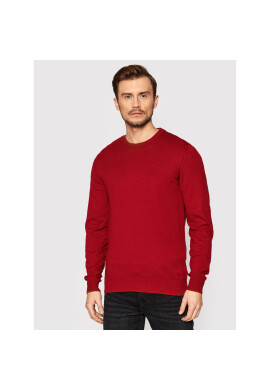 American Eagle Пуловер 014-1142-1640 Червен Standard Fit - Pepit.bg