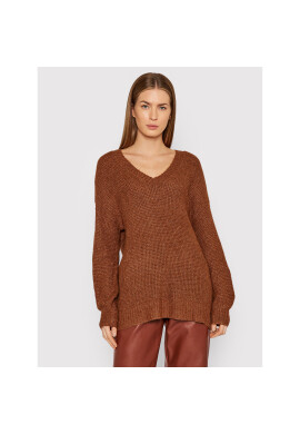 American Eagle Пуловер 034-0344-9126 Кафяв Regular Fit - Pepit.bg