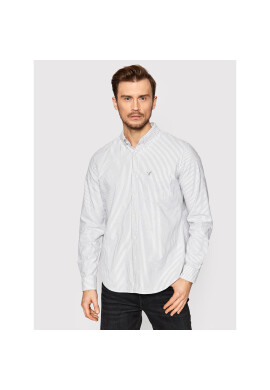 American Eagle Риза 015-0153-1497 Сив Slim Fit - Pepit.bg