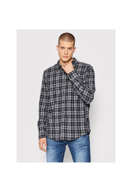 American Eagle Риза 015-2151-5407 Сив Regular Fit - Pepit.bg