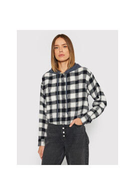 American Eagle Риза 035-1354-3804 Сив Relaxed Fit - Pepit.bg