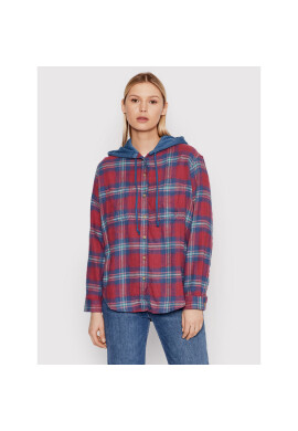 American Eagle Риза 035-1354-3809 Червен Regular Fit - Pepit.bg