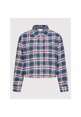 American Eagle Риза 035-1354-3976 Син Relaxed Fit - Pepit.bg