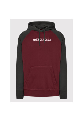 American Eagle Суитшърт 019-0193-1747 Бордо Regular Fit - Pepit.bg